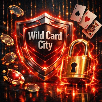 Secure and protected Wild Card City login.